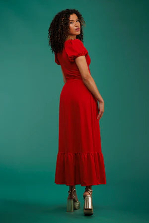 The Cornelia Dress-Red