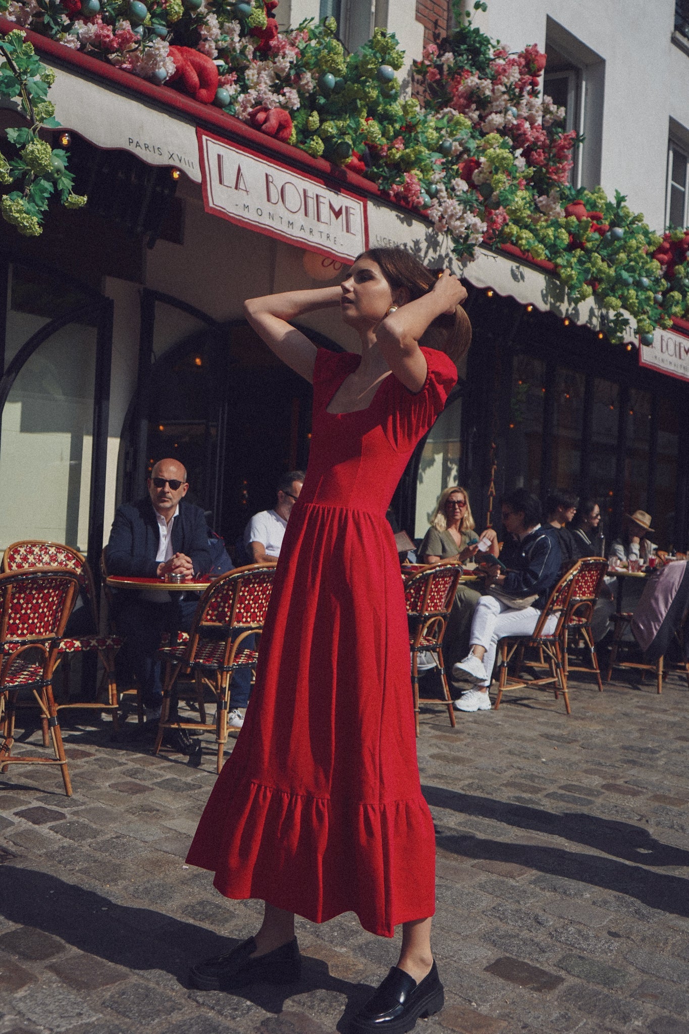 The Cornelia Dress-Red