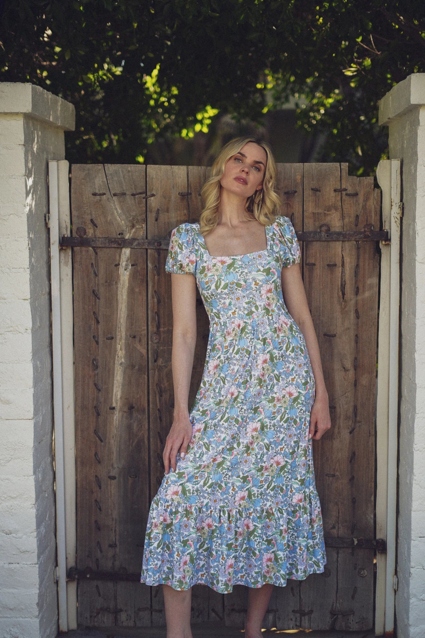 The Cornelia Dress-Forget Me Not