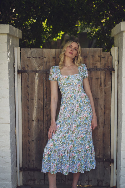 The Cornelia Dress-Forget Me Not
