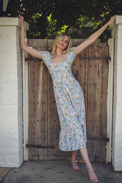 The Cornelia Dress-Forget Me Not