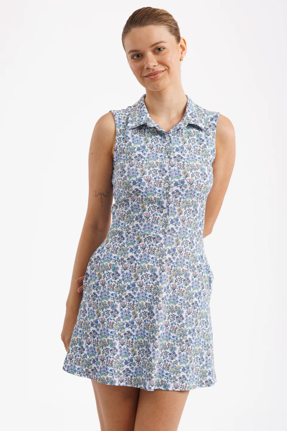 The Hedy Dress-Spring Sprig