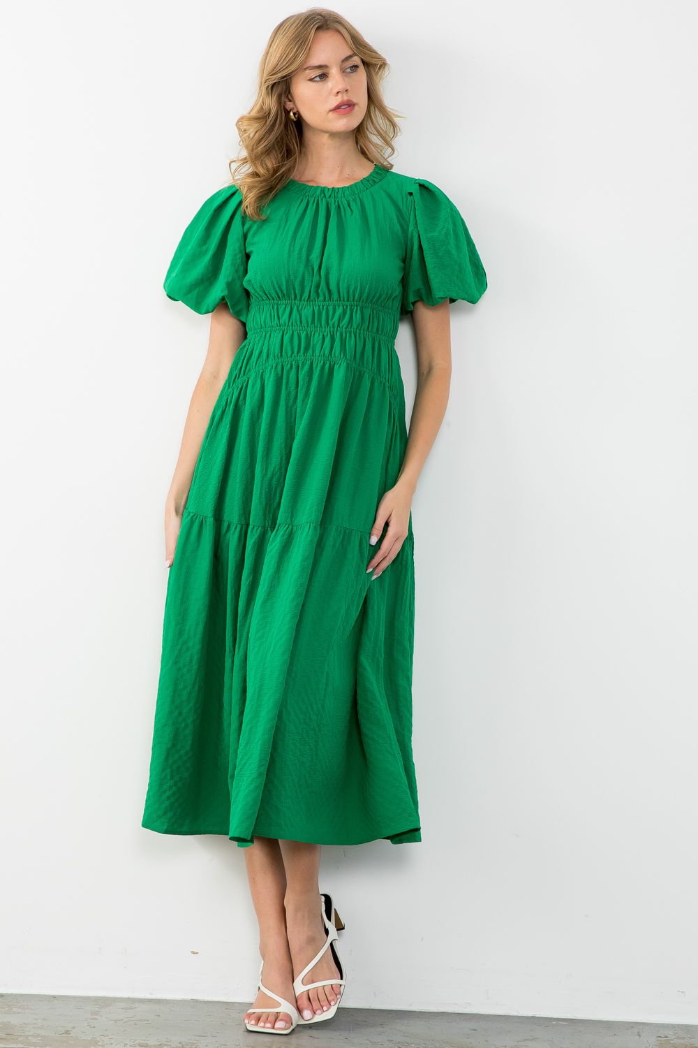 Green Goddess Maxi Dress